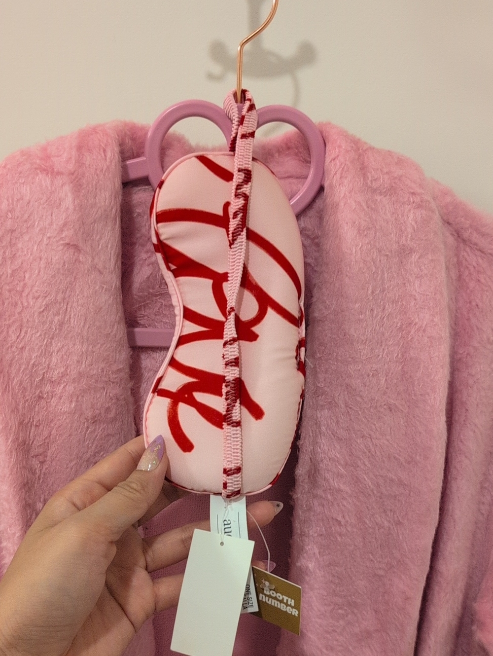 Vintage Pink soft Robe - Picture 6 of 7